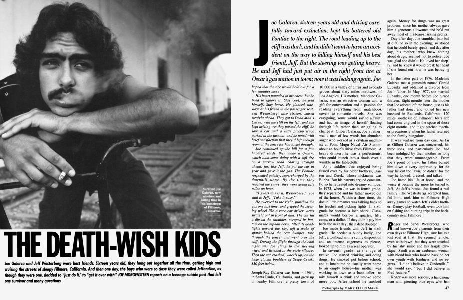 THE DEATH-WISH KIDS | Vanity Fair | October 1984