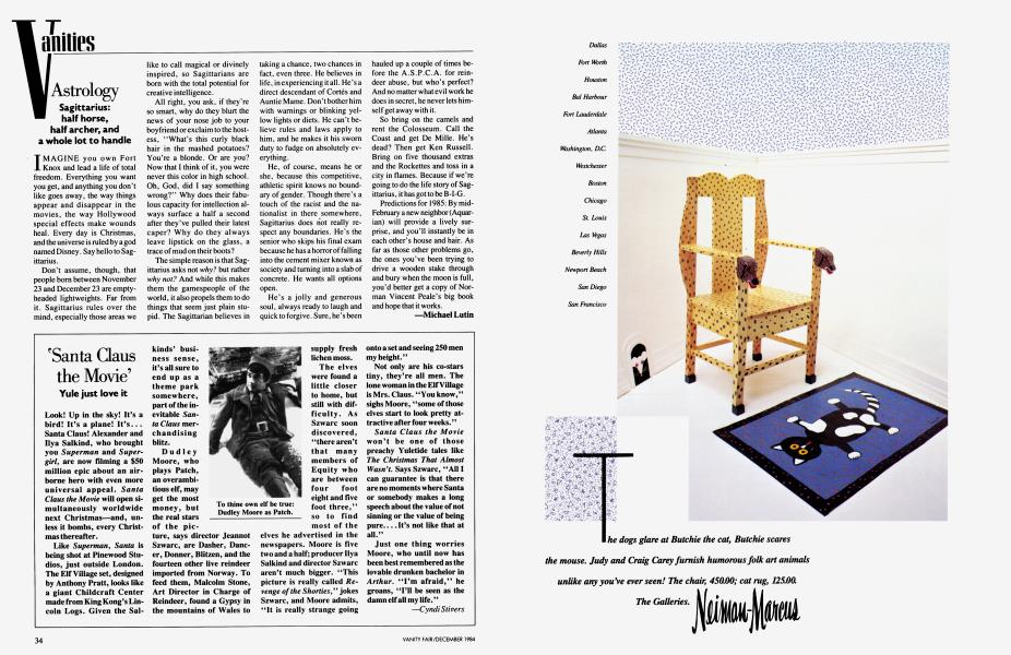 'Santa Claus the Movie’ | Vanity Fair | December 1984