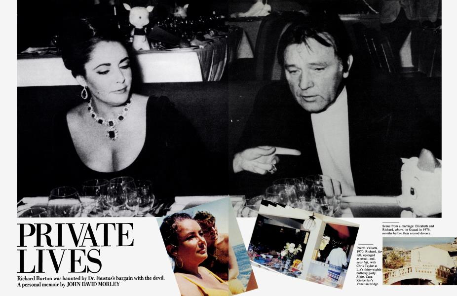PRIVATE LIVES | Vanity Fair | December 1984