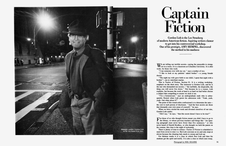 Captain Fiction | Vanity Fair | December 1984