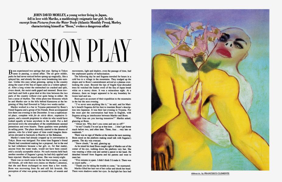 PASSION PLAY | Vanity Fair | February 1985