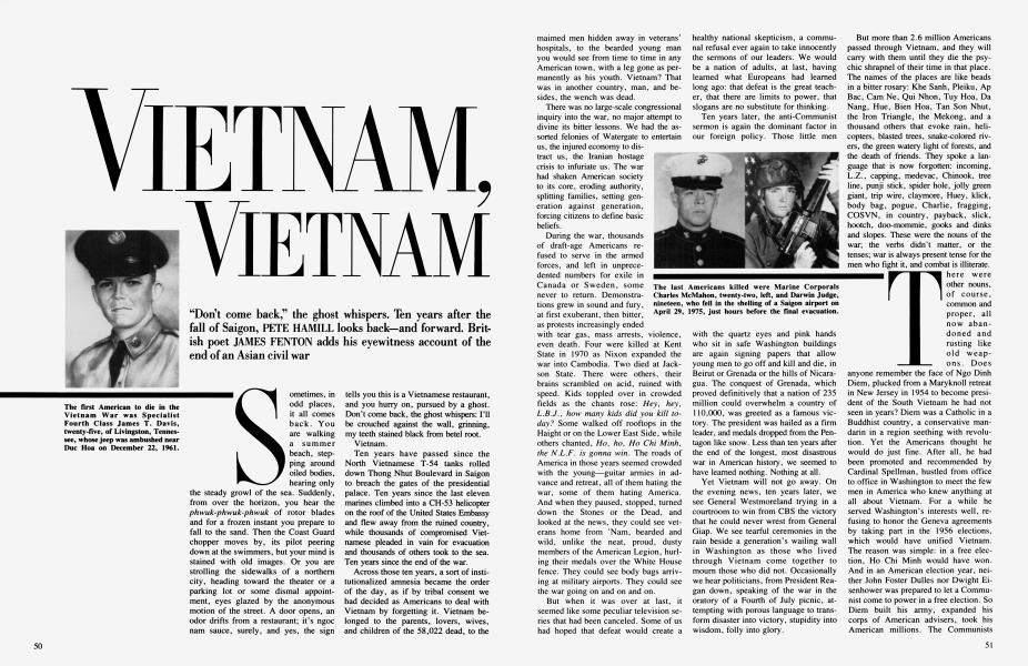 VIETNAM, VIETNAM | Vanity Fair | April 1985