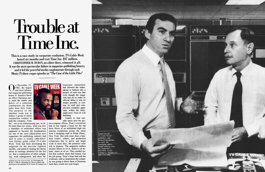 Trouble at Time Inc. | Vanity Fair | January 1986