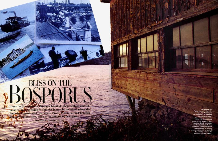 BLISS ON THE BOSPORUS | Vanity Fair | March 1986