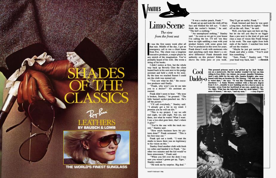 Cool Daddy-o | Vanity Fair | May 1986