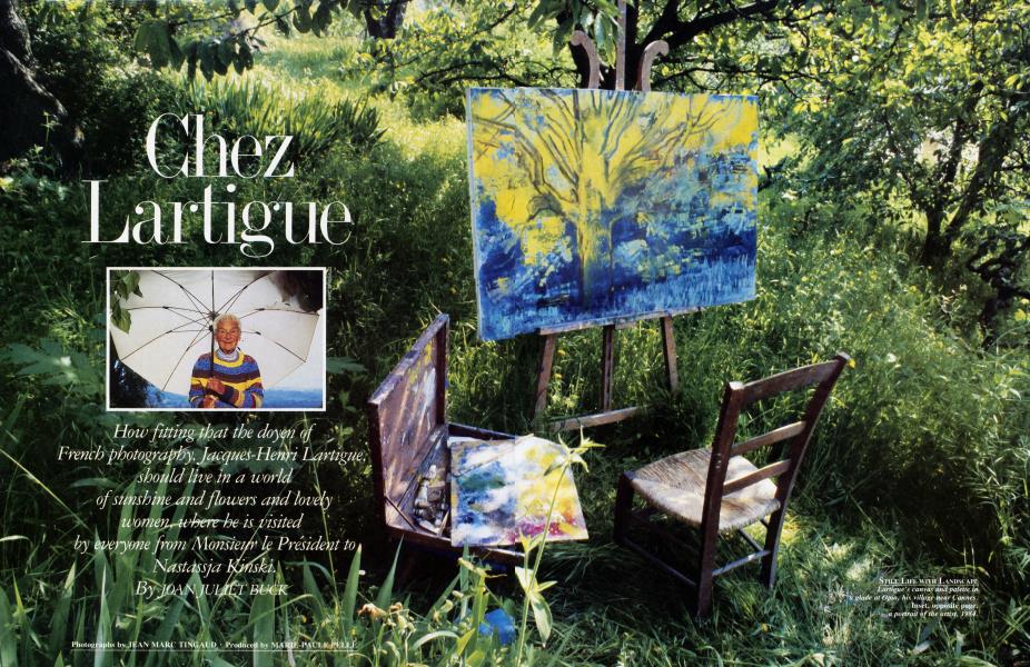 Chez Lartigue | Vanity Fair | August 1986