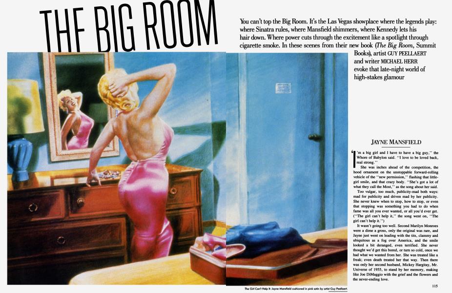 THE BIG ROOM | Vanity Fair | September 1986