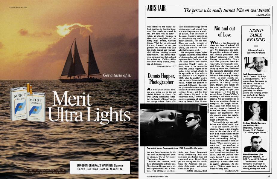 Dennis Hopper, Photographer | Vanity Fair | September 1986