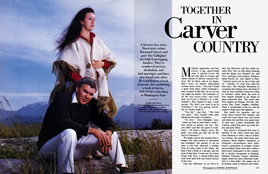 TOGETHER IN Carver COUNTRY | Vanity Fair | October 1986