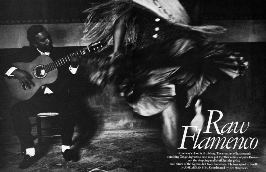 Raw Flamenco | Vanity Fair | November 1986