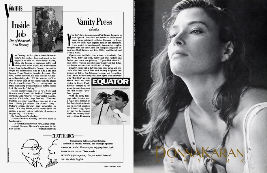 Vanity Press | Vanity Fair | March 1987