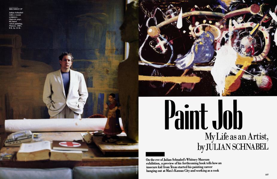 Paint Job | Vanity Fair | August 1987