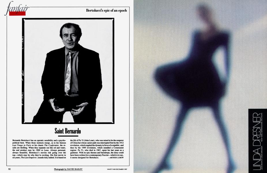 Saint Bernardo | Vanity Fair | December 1987