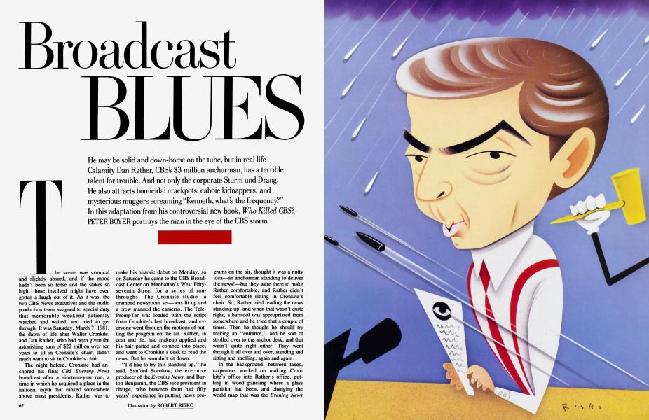 Broadcast BLUES | Vanity Fair | January 1988
