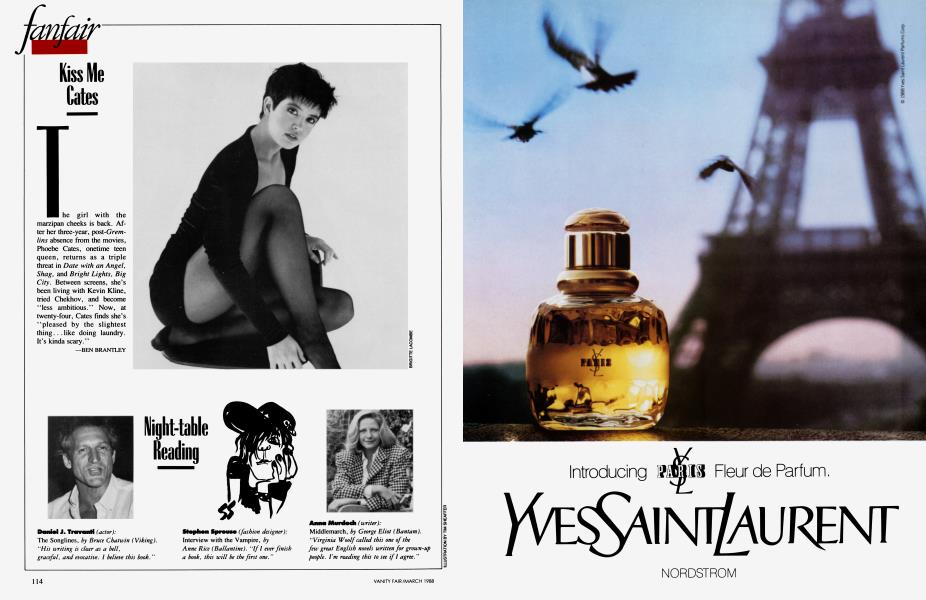 Kiss Me Cates | Vanity Fair | March 1988
