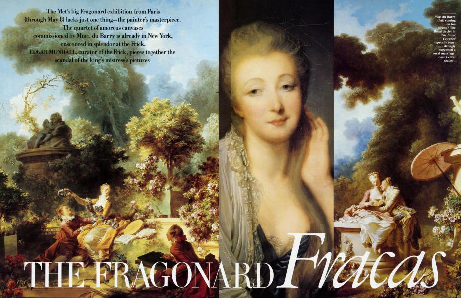 THE FRAGONARD Fracas | Vanity Fair | March 1988