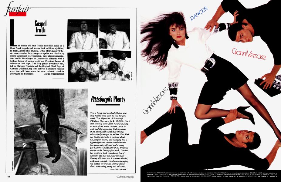 Pittsburgh's Plenty | Vanity Fair | April 1988