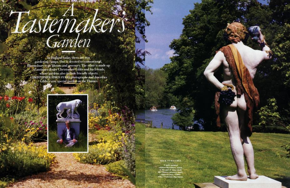 A Tastemaker's garden | Vanity Fair | July 1988