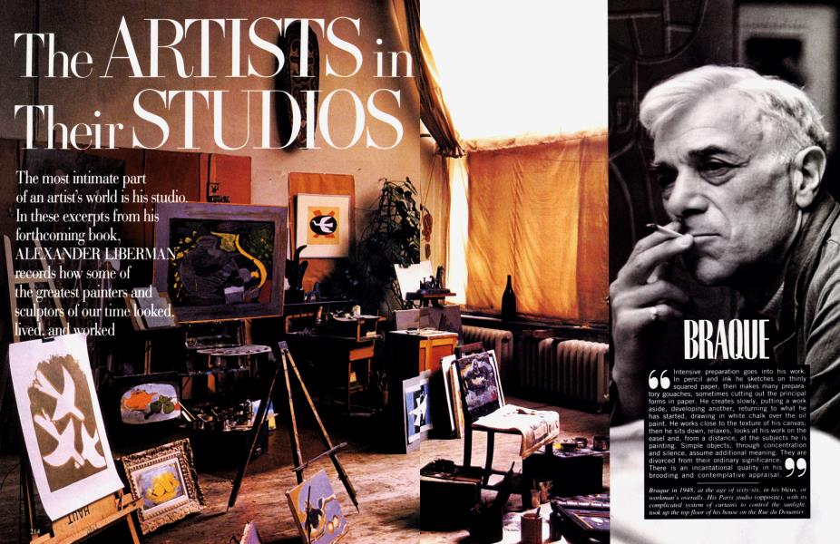 The ARTISTS in Their STUDIOS | Vanity Fair | September 1988
