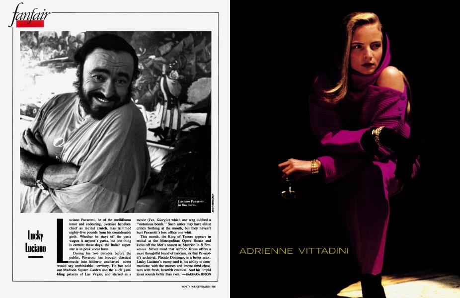 Lucky Luciano | Vanity Fair | September 1988