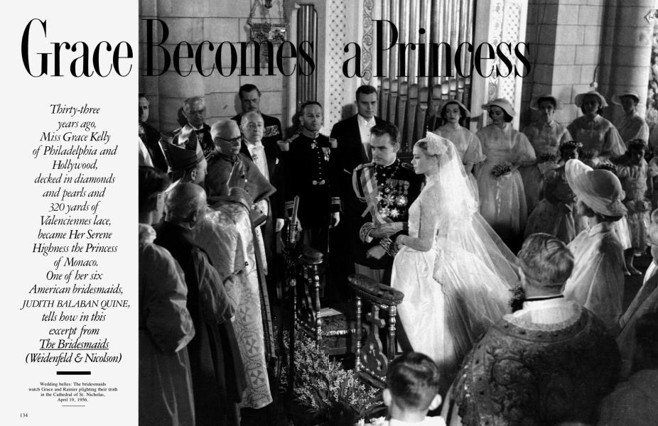 Grace Becomes a Princess | Vanity Fair | June 1989