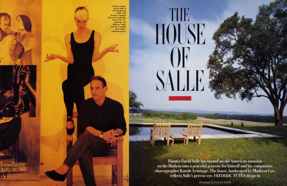 THE HOUSE OF SALLE | Vanity Fair | October 1989