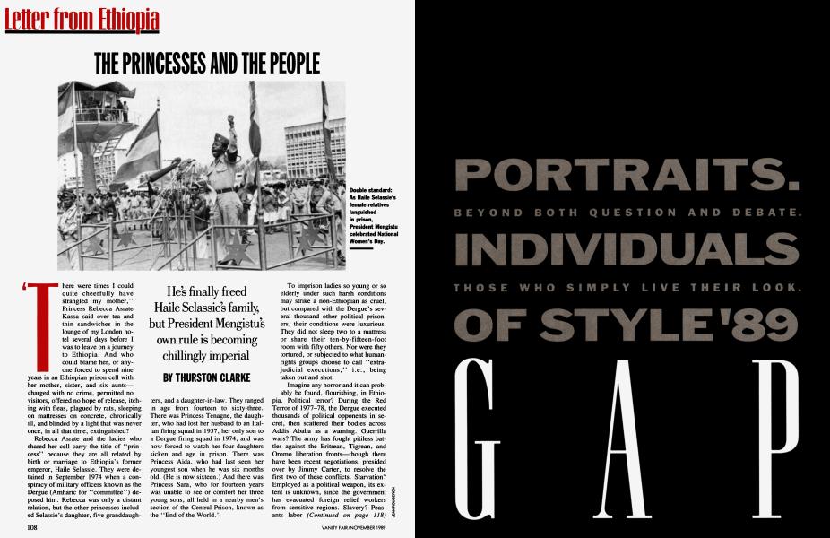 THE PRINCESSES AND THE PEOPLE | Vanity Fair | November 1989
