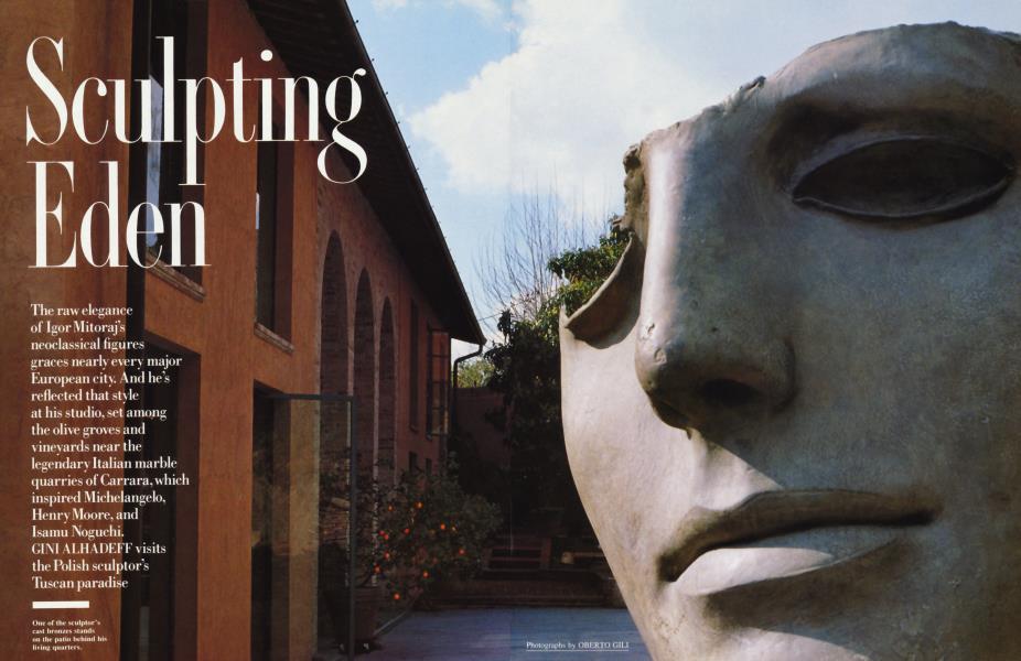 Sculptiong Eden | Vanity Fair | September 1990