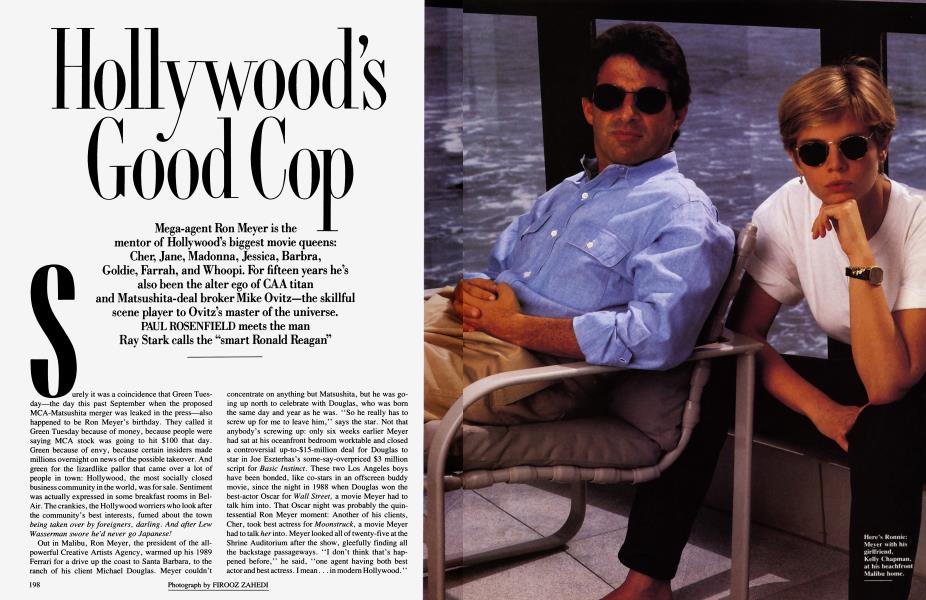 Hollywood's Good Cop | Vanity Fair | December 1990