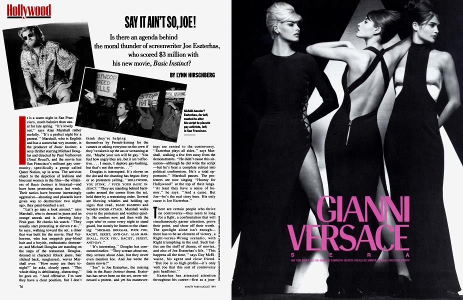 SAY IT AIN'T SO, JOE! | Vanity Fair | August 1991