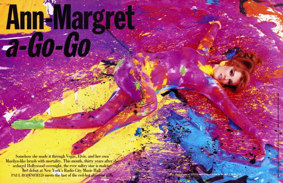 Ann-Margret a-Go-Go | Vanity Fair | October 1991