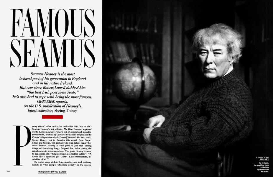 FAMOUS SEAMUS | Vanity Fair | December 1991