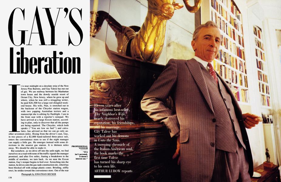 GAY'S Liberation | Vanity Fair | February 1992