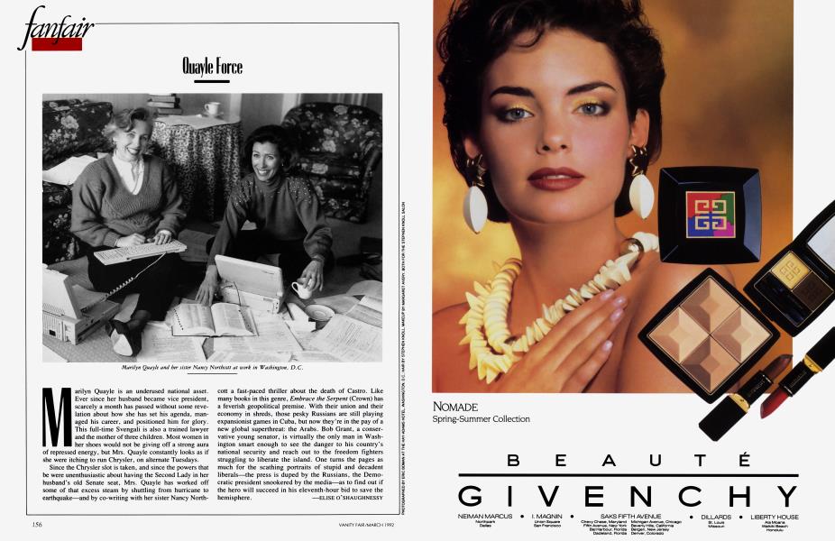 Quayle Force | Vanity Fair | March 1992