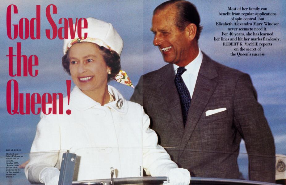God Save the Queen! | Vanity Fair | October 1992