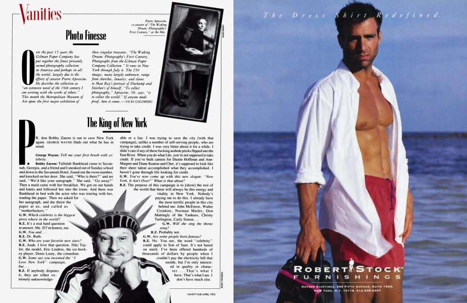 Photo Finesse | Vanity Fair | April 1993