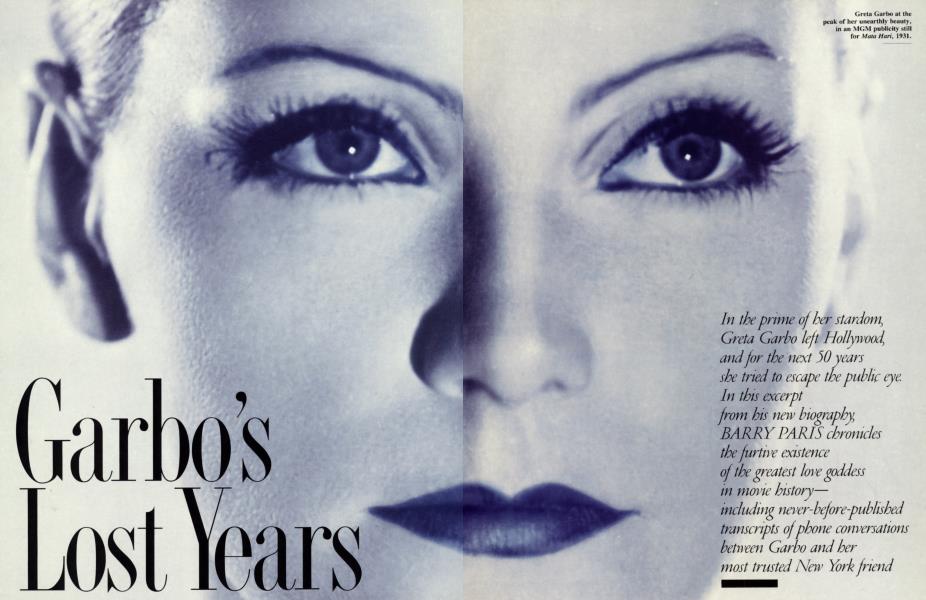 Garbo's Lost Years | Vanity Fair | February 1994