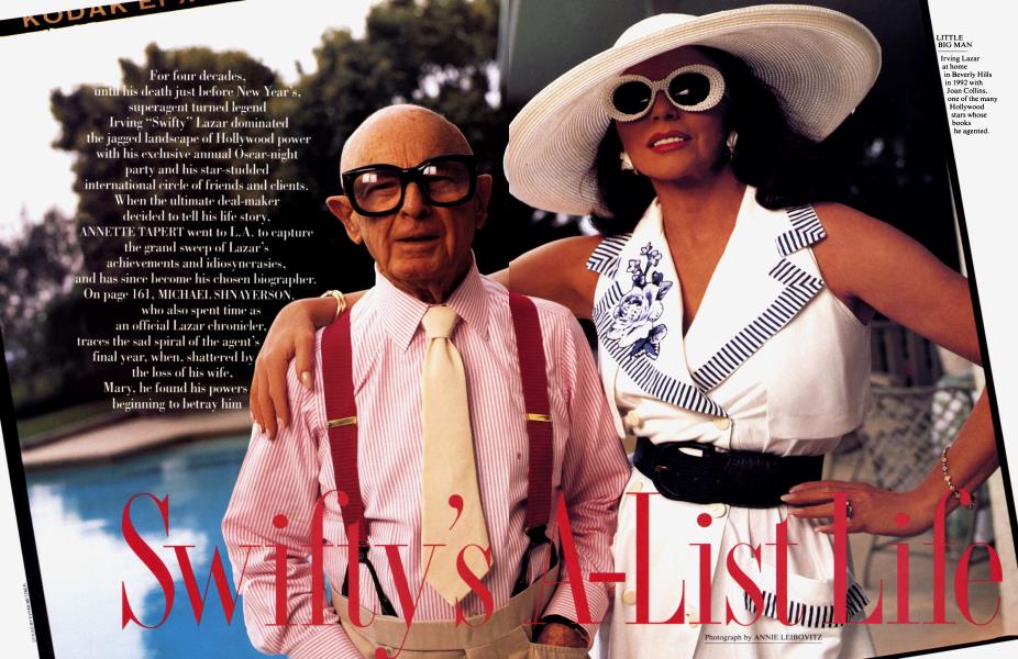 Swifty's A-List Life | Vanity Fair | April 1994