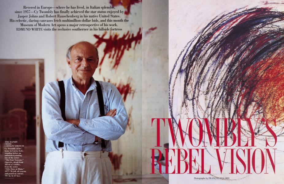 TWOMBLY'S REBEL VISION | Vanity Fair | September 1994