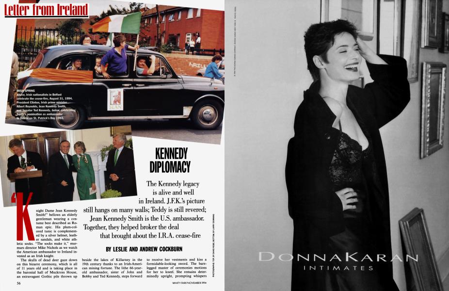KENNEDY DIPLOMACY | Vanity Fair | November 1994