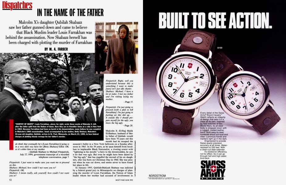 IN THE NAME OF THE FATHER | Vanity Fair | June 1995