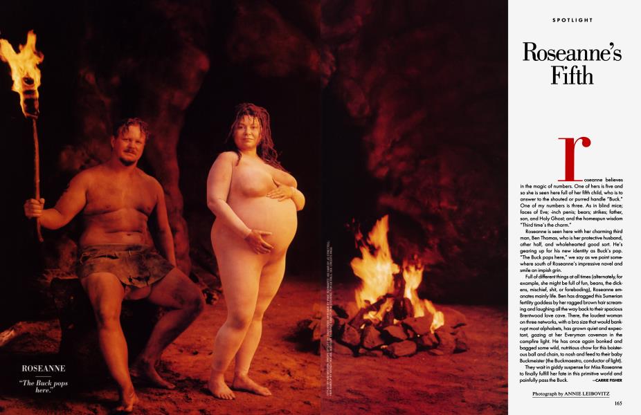 Roseanne's Fifth | Vanity Fair | September 1995