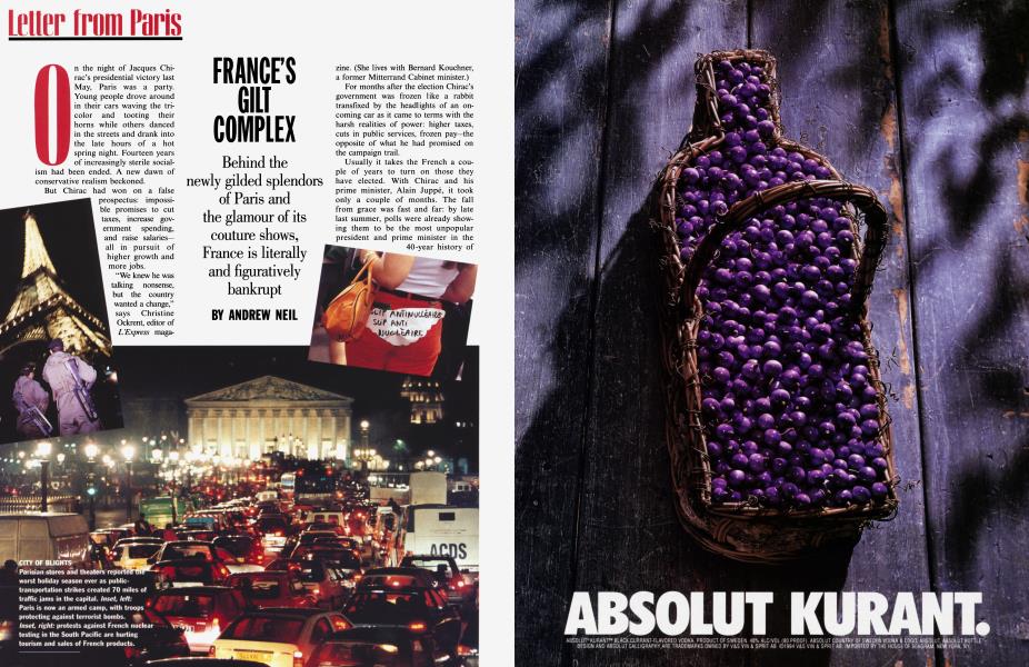 FRANCE'S GILT COMPLEX | Vanity Fair | February 1996