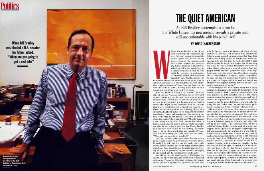 THE QUIET AMERICAN | Vanity Fair | February 1996