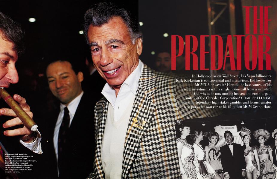 THE PREDATOR | Vanity Fair | February 1996