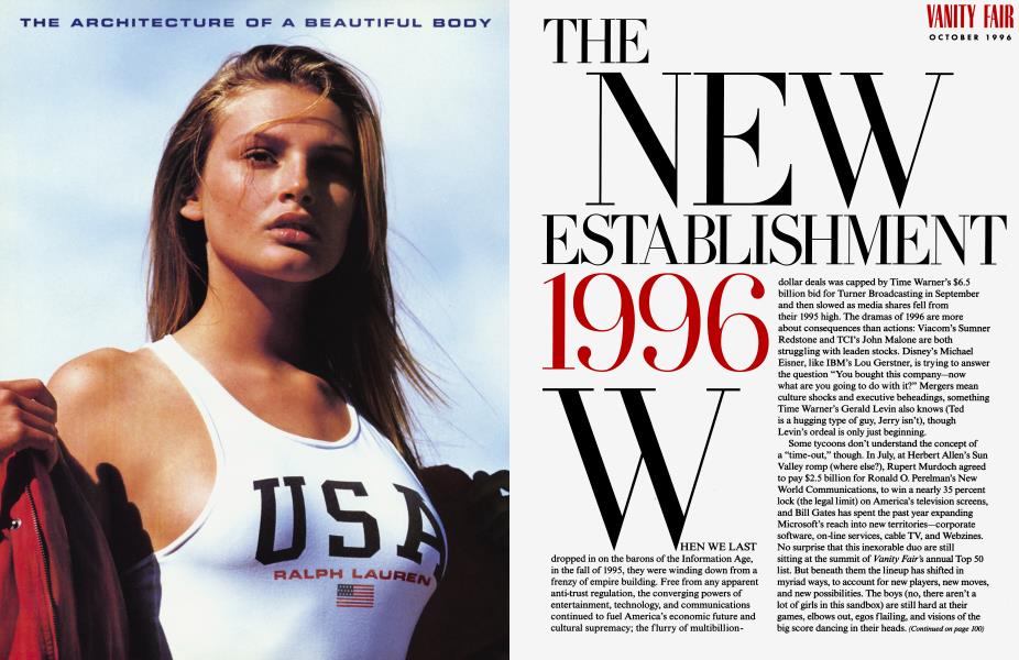 THE NEW ESTABLISHMENT 1996 | Vanity Fair | October 1996