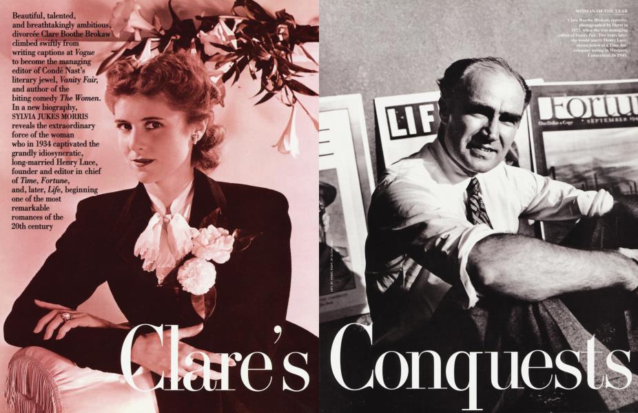 Clare's Conquests | Vanity Fair | May 1997