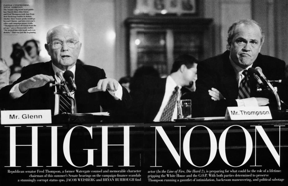 HIGH NOON | Vanity Fair | July 1997