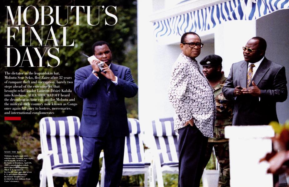 MOBUTU'S FINAL DAYS | Vanity Fair | August 1997