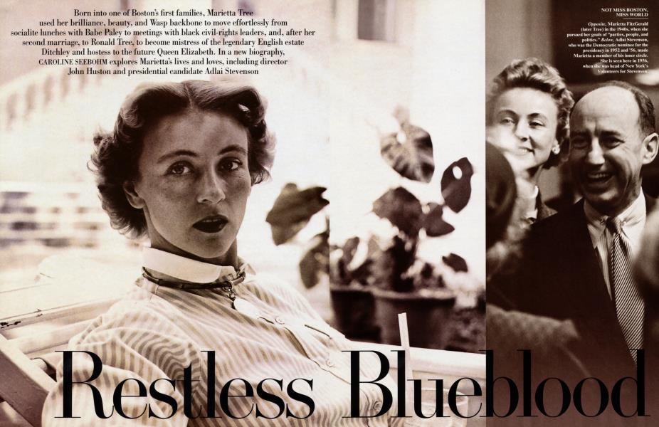 Restless Blueblood | Vanity Fair | September 1997